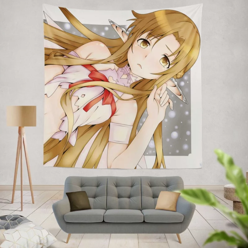 Asuna Yuuki Influence Anime Wall Tapestry