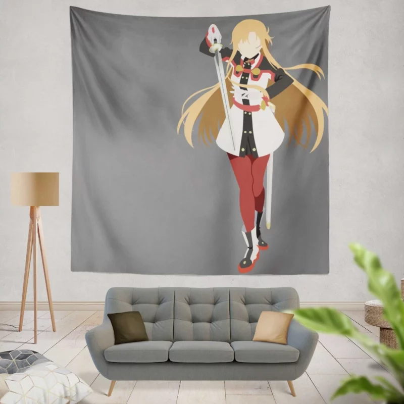 Asuna Yuuki Integral to Ordinal Scale Anime Wall Tapestry