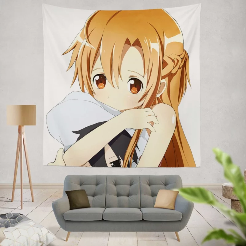 Asuna Yuuki Journey through Sword Art Online Anime Wall Tapestry