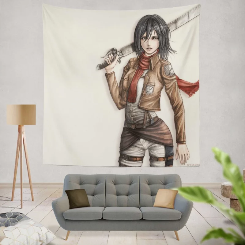 Attack On Titan Japan Manga Series Anime Wall Tapestry