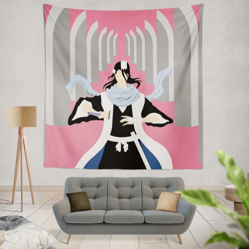 Bleach Regal Byakuya Kuchiki Anime Wall Tapestry