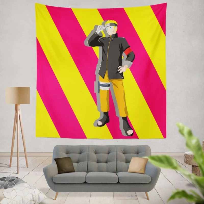Blond Ambition Naruto Odyssey Anime Wall Tapestry