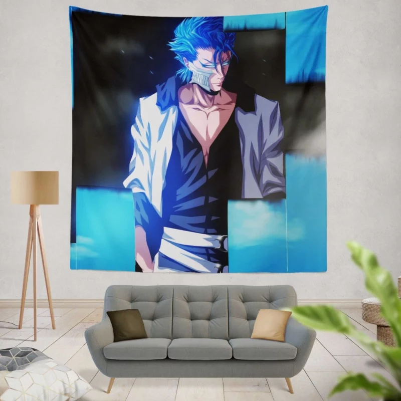 Blood and Battle Ichigo vs. Grimmjow Anime Wall Tapestry