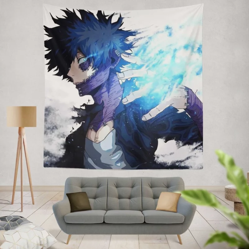 Dabi Flame-Wielding Villain Anime Wall Tapestry