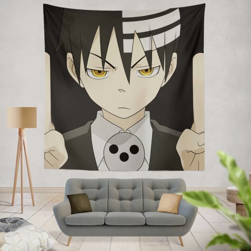 Death The Kid Symmetry Anime Wall Tapestry