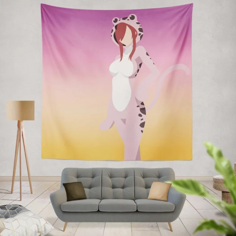 Erza Scarlet Titania Might Anime Wall Tapestry