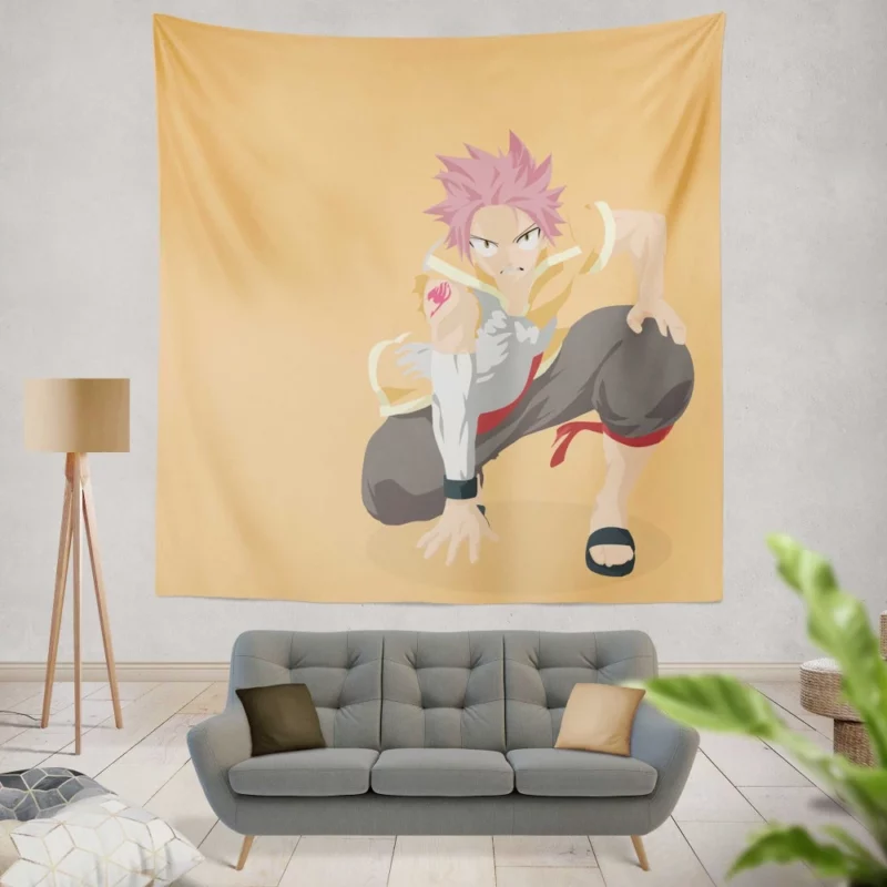 Fairy Tail Movie 2 Natsu Journey Anime Wall Tapestry