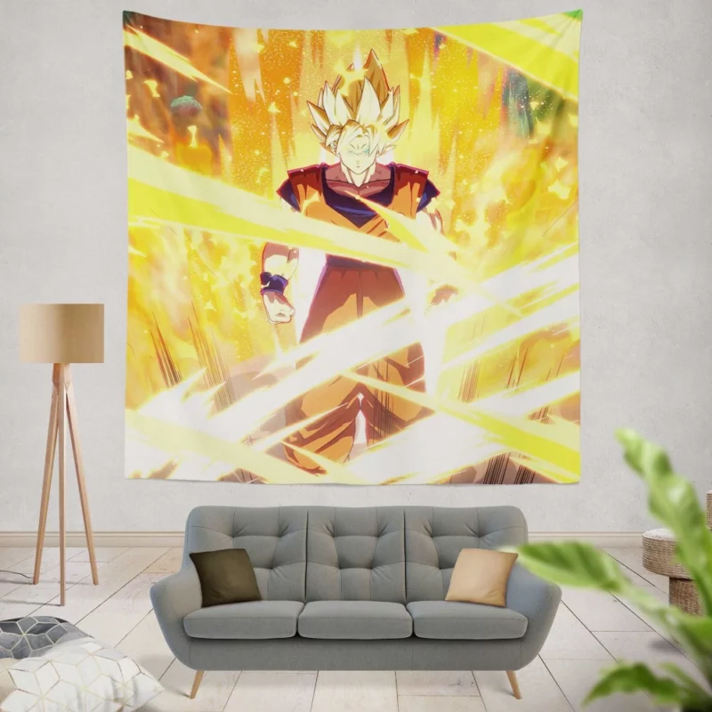 FighterZ Goku Epic Battles Anime Wall Tapestry