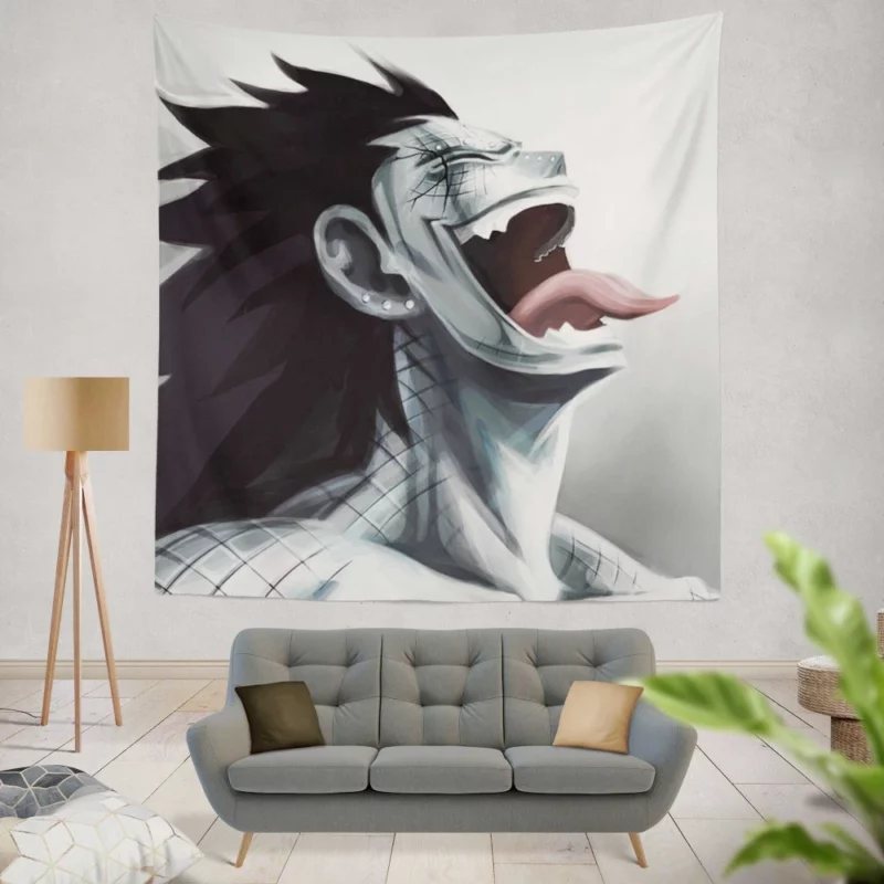 Gajeel Redfox Unbreakable Resolve Anime Wall Tapestry