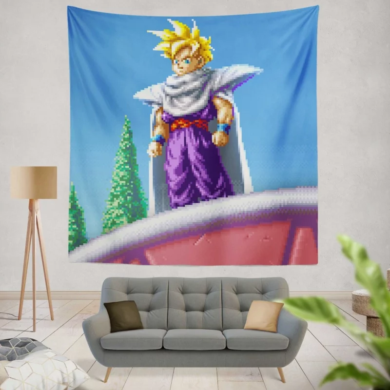 Gohan in Dragon Ball Z Super Butouden 2 Anime Wall Tapestry