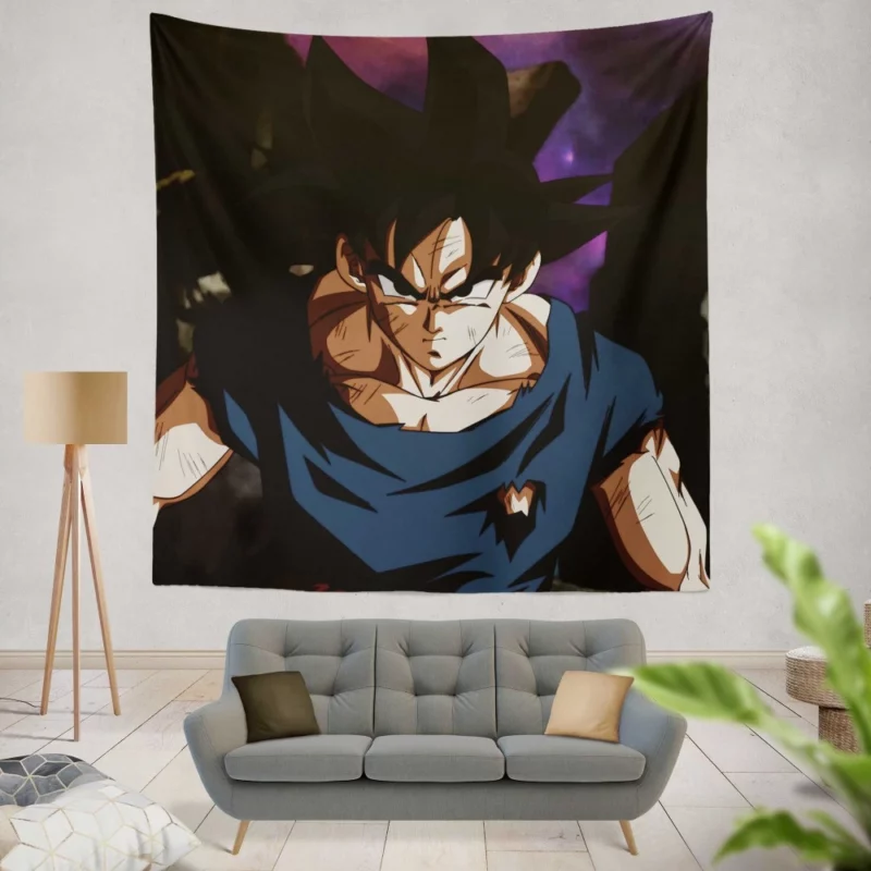Goku Destiny The Dragon Ball Adventure Anime Wall Tapestry