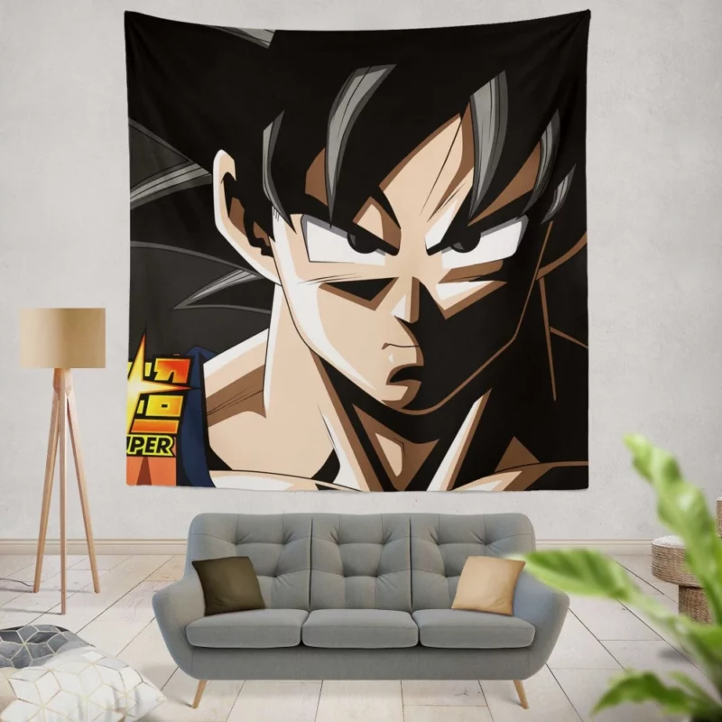 Goku Epic Super Saiyan Adventure Anime Wall Tapestry