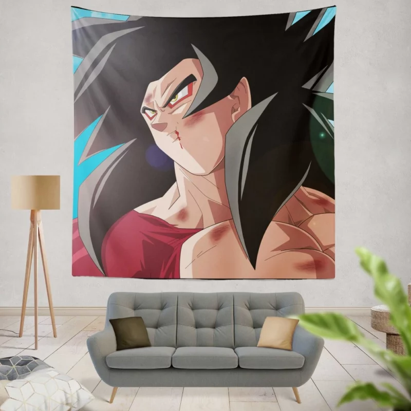 Goku SSJ4 Mastery Primal Transformation Anime Wall Tapestry