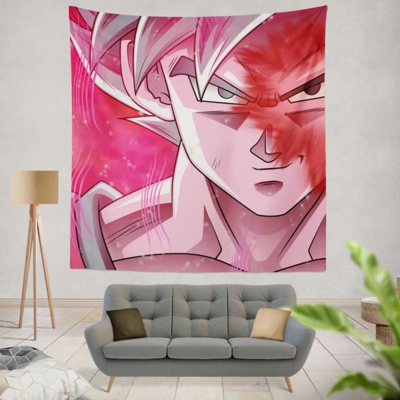 Goku Unforgettable Saga Epic Chronicles Anime Wall Tapestry