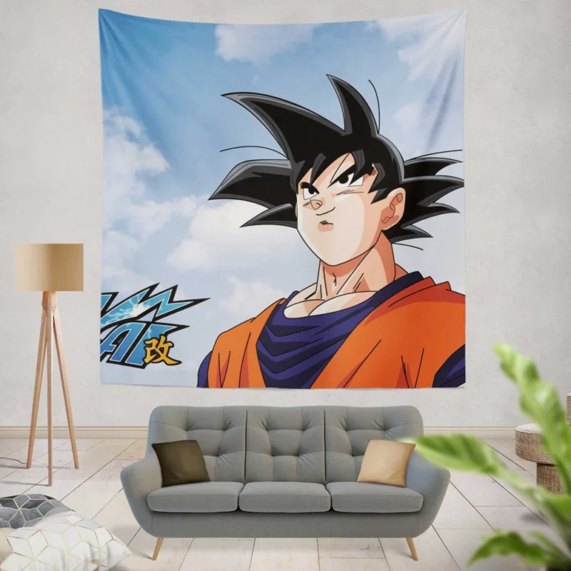 Goku Z Saga Legacy Continues Anime Wall Tapestry