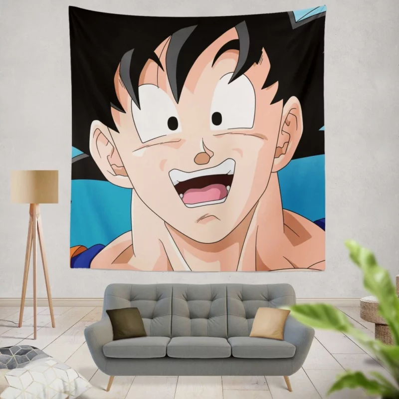 Goku Z Saga Legendary Adventures Anime Wall Tapestry