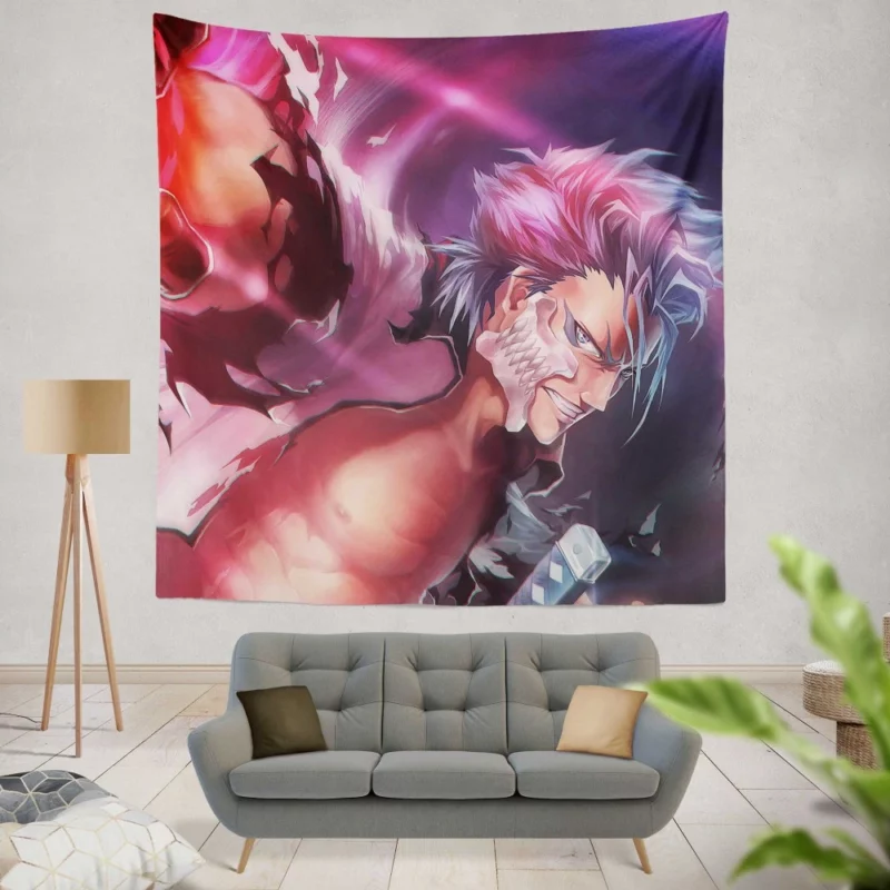 Grimmjow Bleach Reckless Espada Anime Wall Tapestry