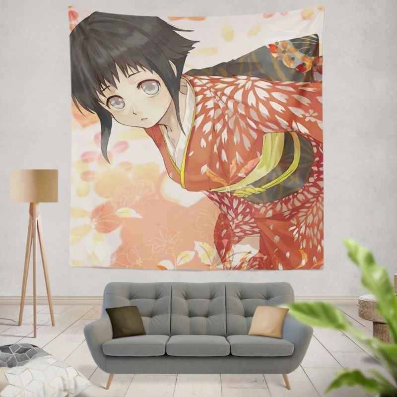 Hinata Hyuga Admirable Traits Anime Wall Tapestry