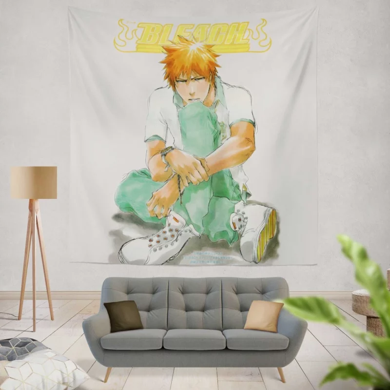 Ichigo Destiny Bleach Chronicles Anime Wall Tapestry