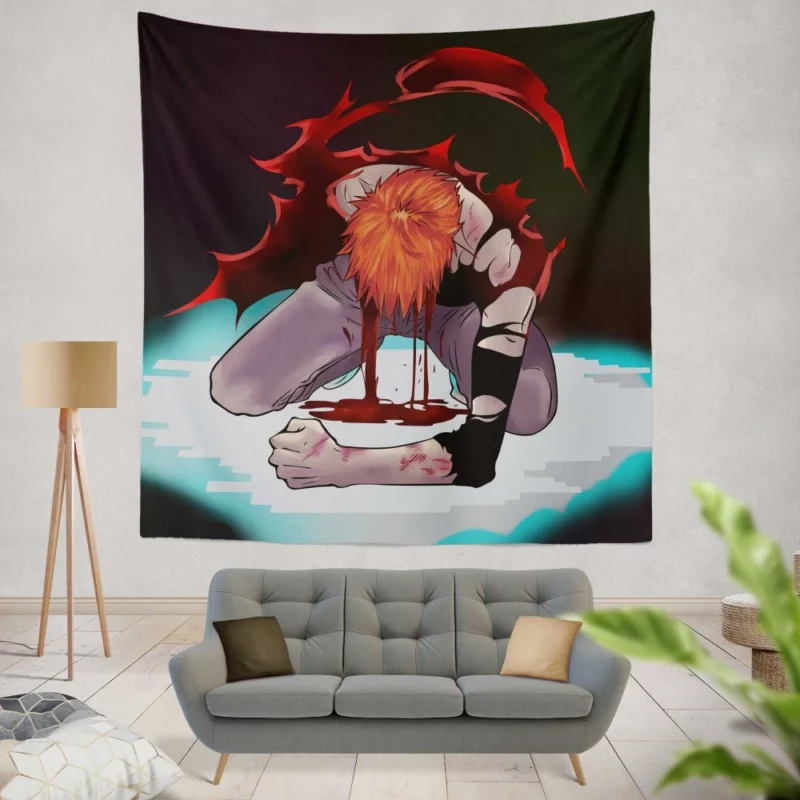 Ichigo Destiny Soul Reaper Saga Anime Wall Tapestry