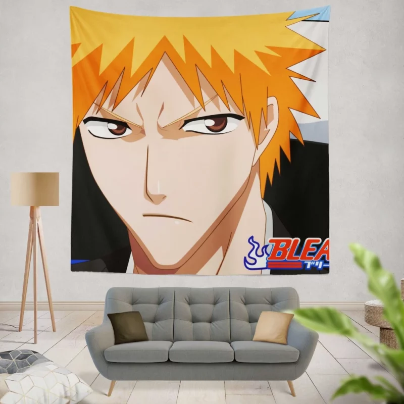 Ichigo Kurosaki Adventures Begin Anime Wall Tapestry