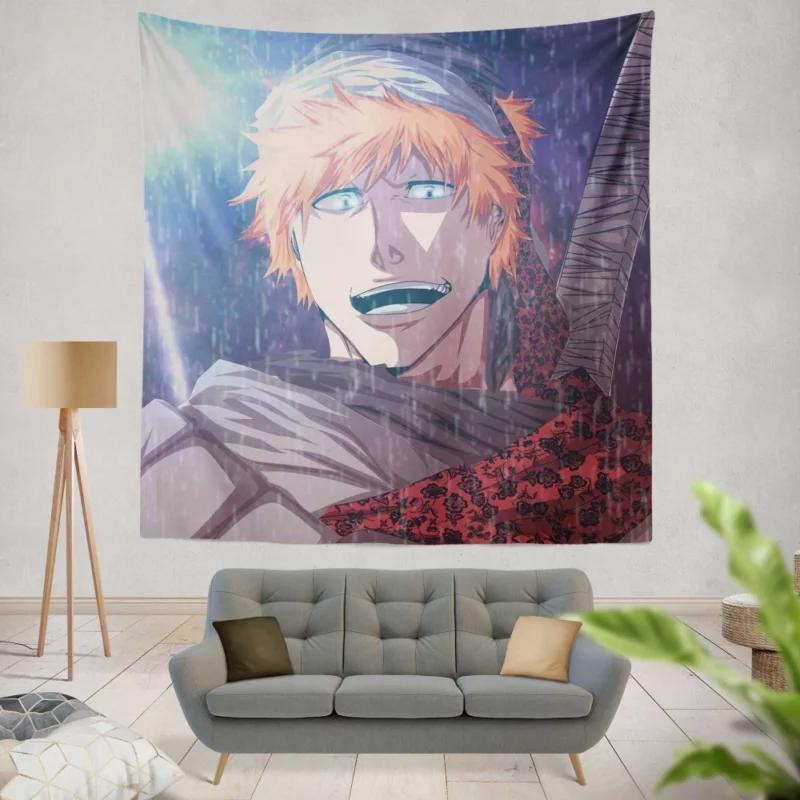 Ichigo Legacy Soul Reaper Manga Anime Wall Tapestry