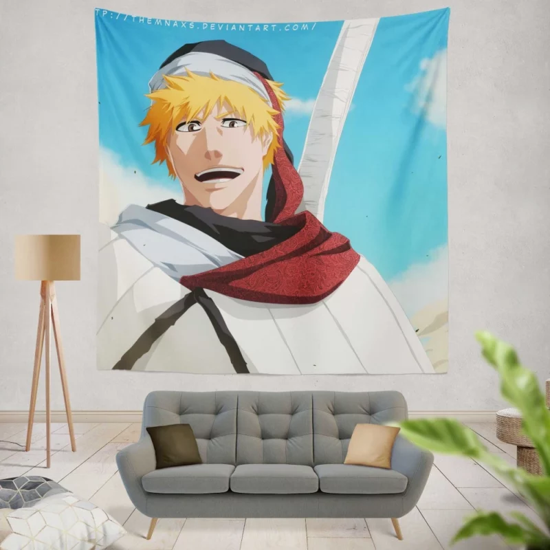 Ichigo Saga Bleach Chronicles Anime Wall Tapestry