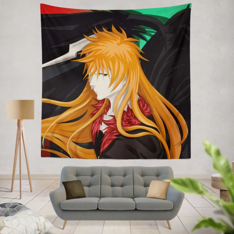 Ichigo & Ulquiorra Brave Souls Clash Anime Wall Tapestry