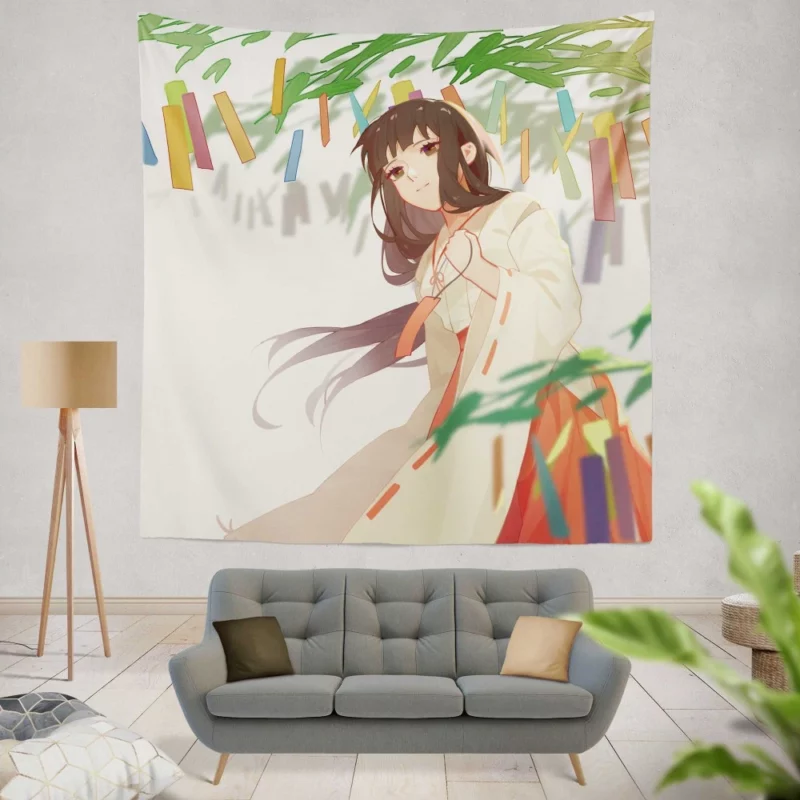 InuYasha Beloved Kikyô Legacy Anime Wall Tapestry