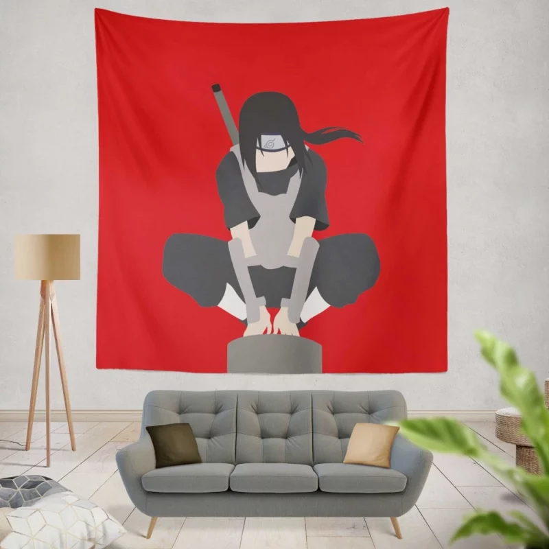 Itachi Uchiha A Complex Legacy Anime Wall Tapestry