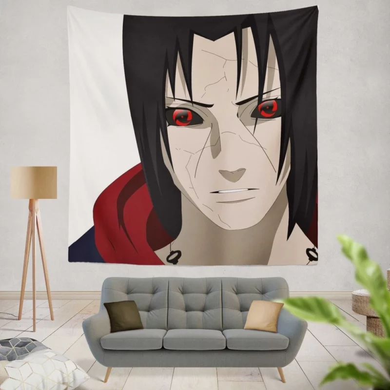 Itachi Uchiha Silent Legacy Anime Wall Tapestry