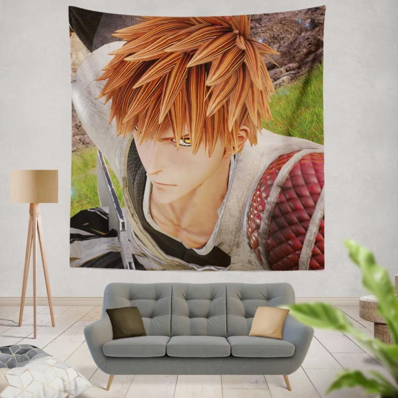 Jump Force Chronicles Ichigo Quest Anime Wall Tapestry