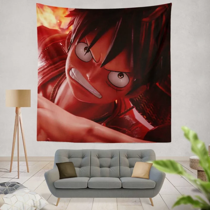 Jump Force Luffy Adventure Anime Wall Tapestry