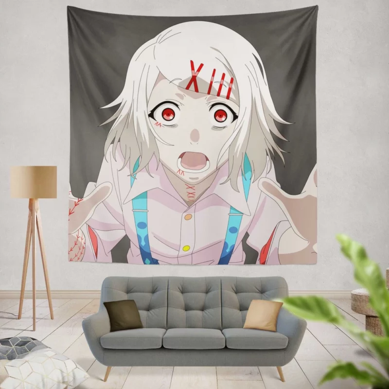 Juuzou Suzuya Scarlet Smile Anime Wall Tapestry