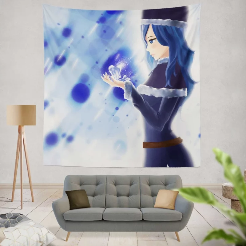 Juvia Lockser Blossoming Feelings Anime Wall Tapestry