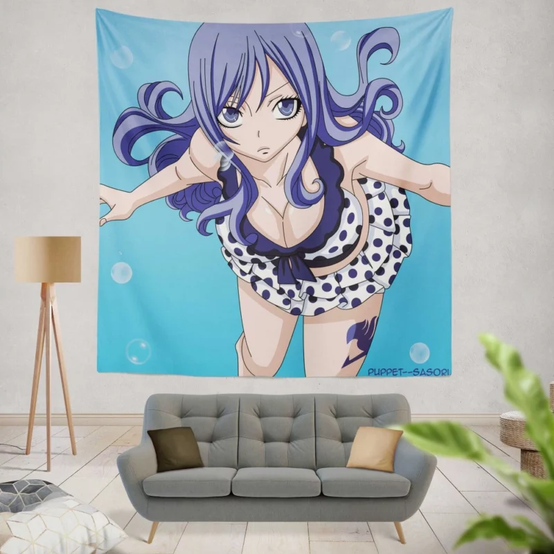 Juvia Lockser Passionate Devotion Anime Wall Tapestry