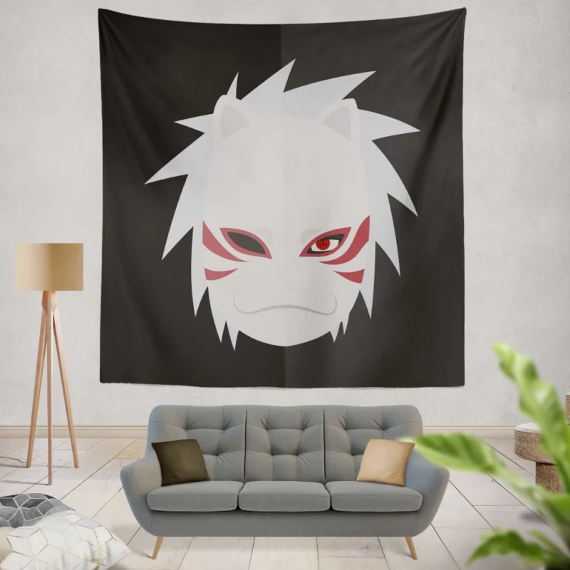 Kakashi Hatake Inspiring Journey Anime Wall Tapestry