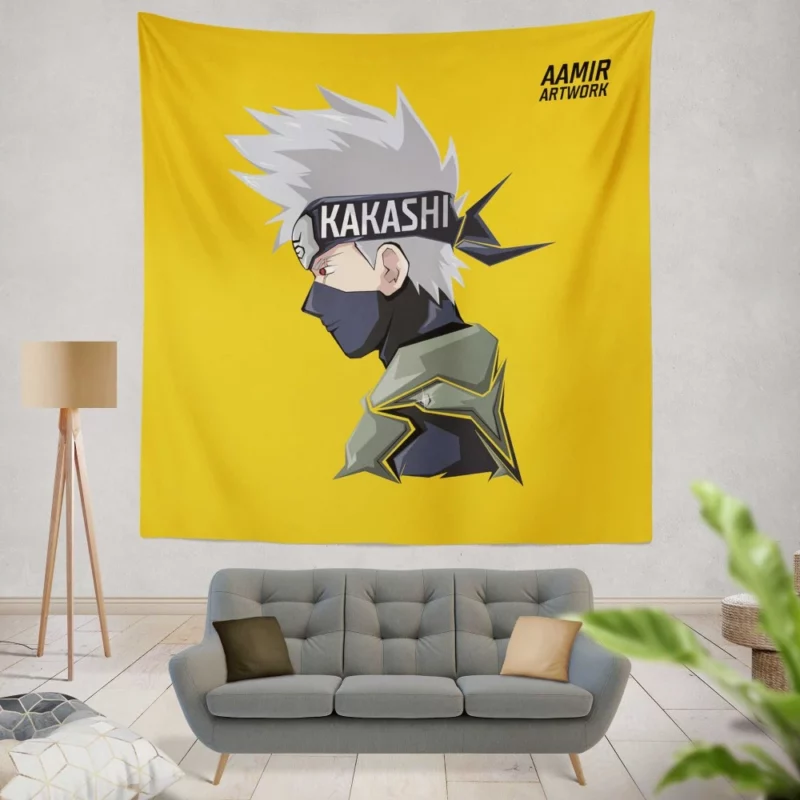 Kakashi Hatake Ninja Legacy Anime Wall Tapestry