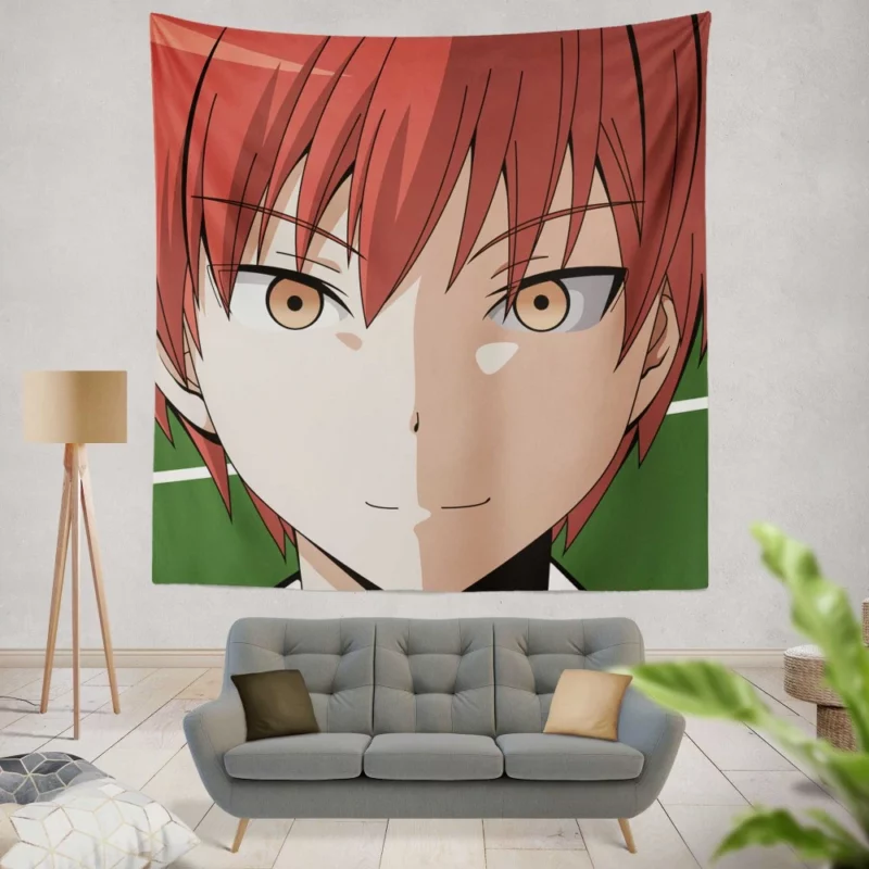 Karma Akabane Assassination Power Anime Wall Tapestry