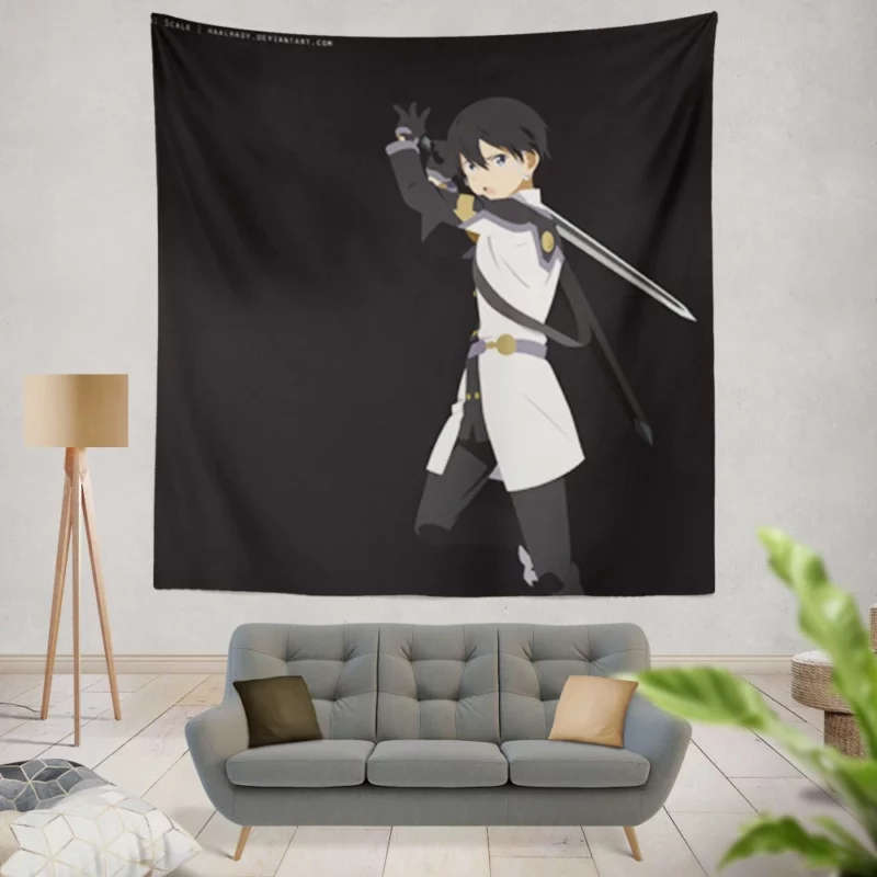 Kirito Adventure in Ordinal Scale Anime Wall Tapestry