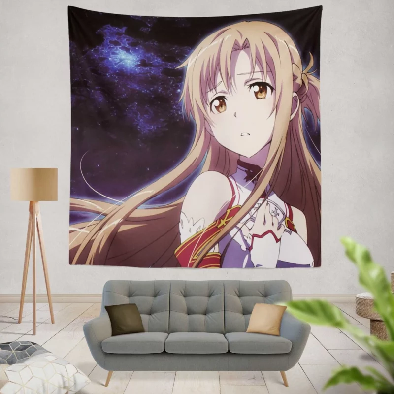 Kirito and Asuna Inseparable Union Anime Wall Tapestry