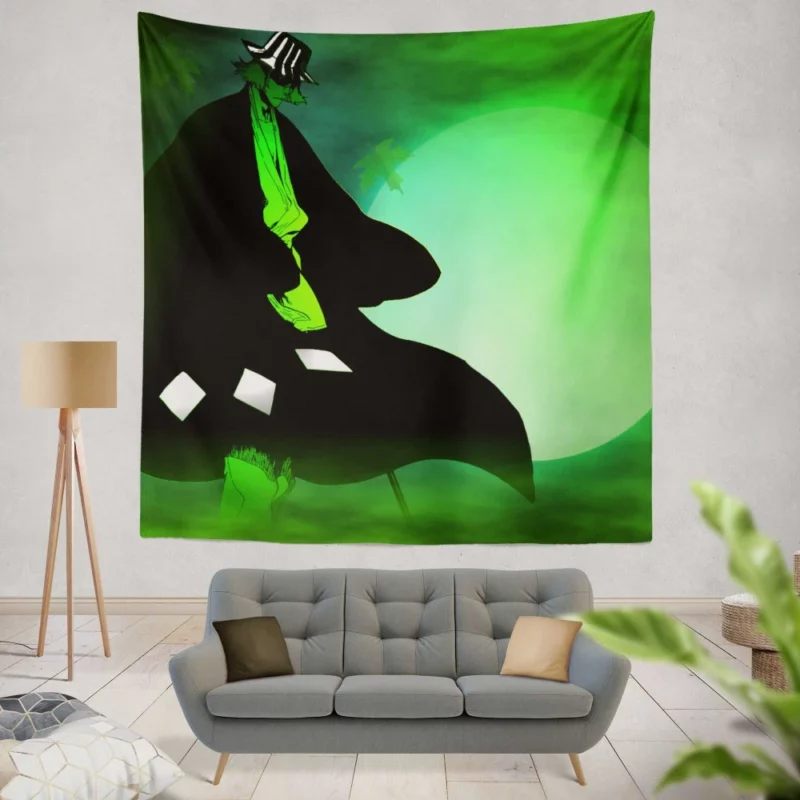 Kisuke Urahara Shinigami Wisdom Anime Wall Tapestry