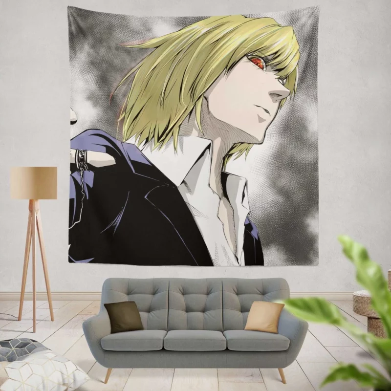 Kurapika Quest for Justice Anime Wall Tapestry