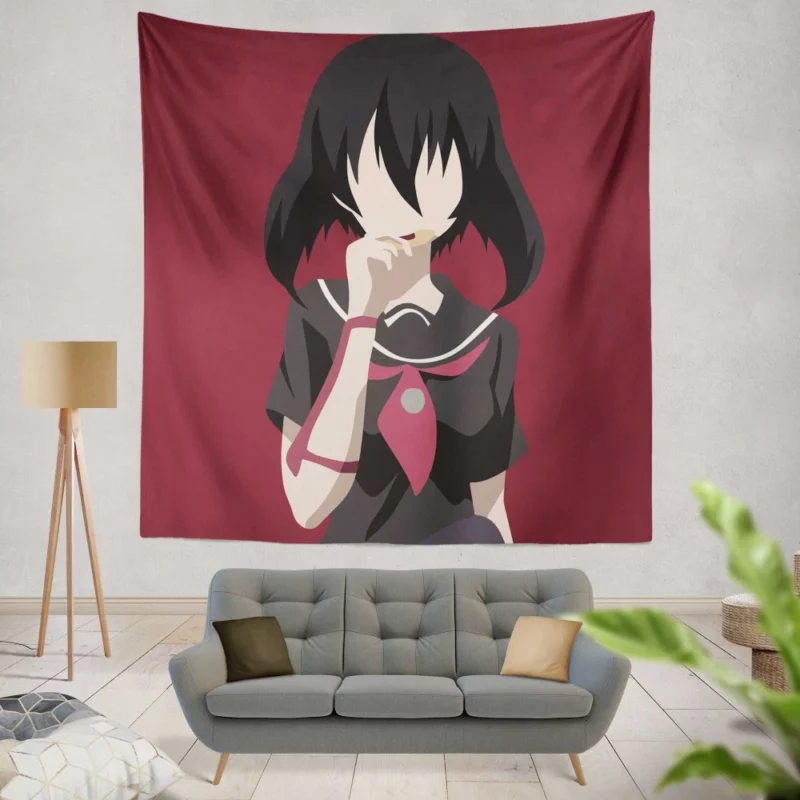 Kurome Sinister Smile of Akame ga Kill! Anime Wall Tapestry