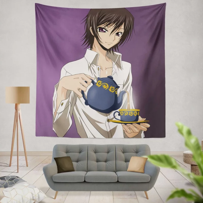 Lelouch Ambitious Scheme Anime Wall Tapestry