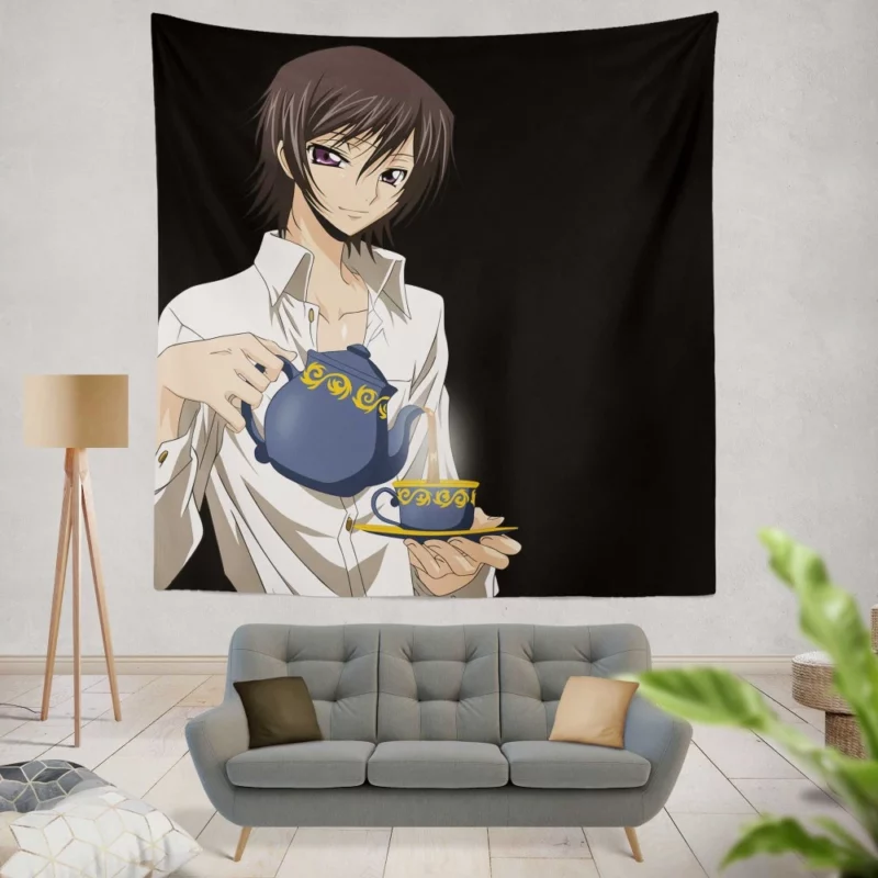 Lelouch Epic Journey Anime Wall Tapestry