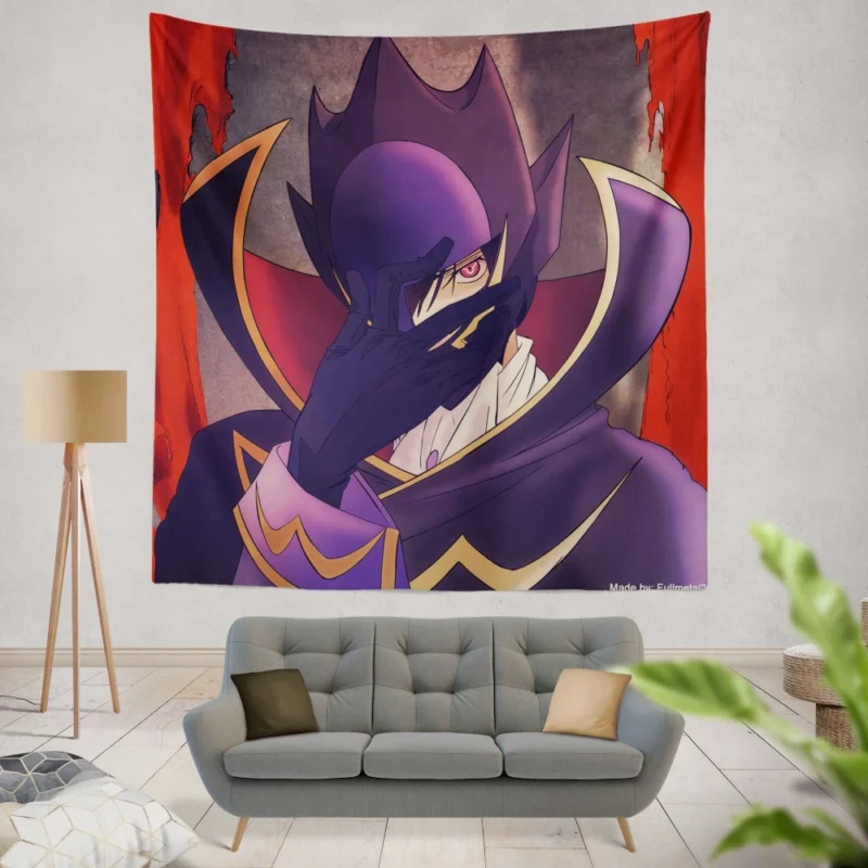 Lelouch Eternal Legacy Anime Wall Tapestry