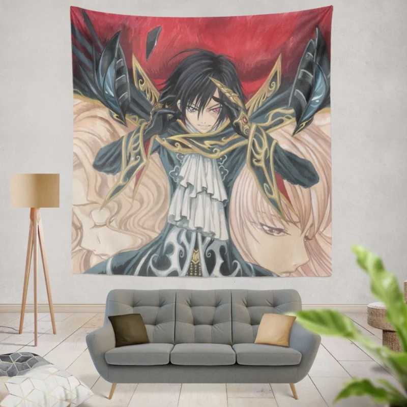 Lelouch & Nunnally Bond Anime Wall Tapestry