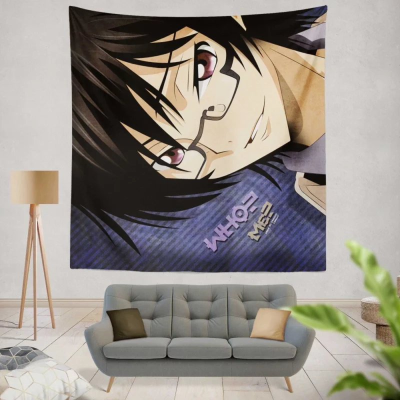 Lelouch Rebellion Unveiled Anime Wall Tapestry