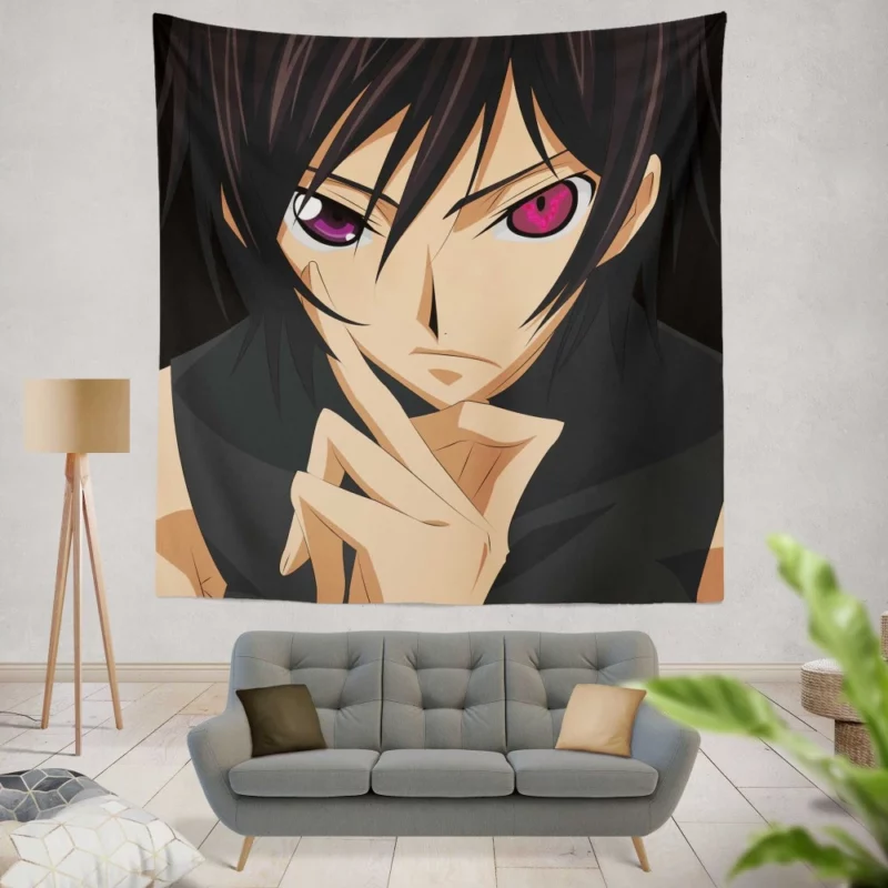 Lelouch Strategic Triumph Anime Wall Tapestry